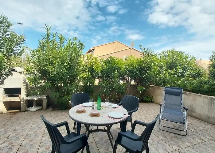 Superbe T2, Terrasse, Piscine Et Parking, Eden Roc Ii Narbonne Plage